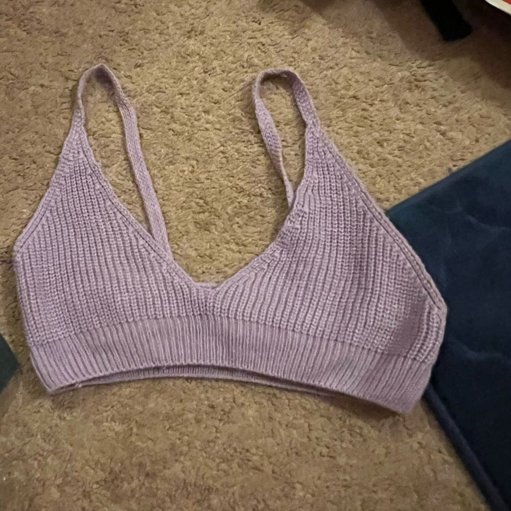 Cider medium purple bralette‎